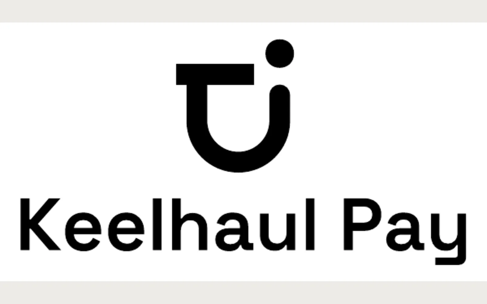 Proofmark: Page-1 preview of keelhaul-pay-lockup-stacked-mono-black-v1.pdf
